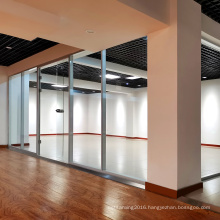 Custom Commercial Aluminum Tempered Office Soundproof Glass Partition Walls